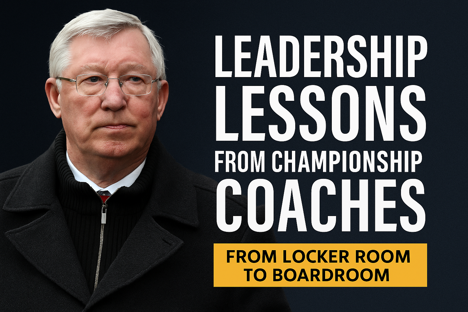 What Business Leaders Can Learn from the World’s Top Coaches
