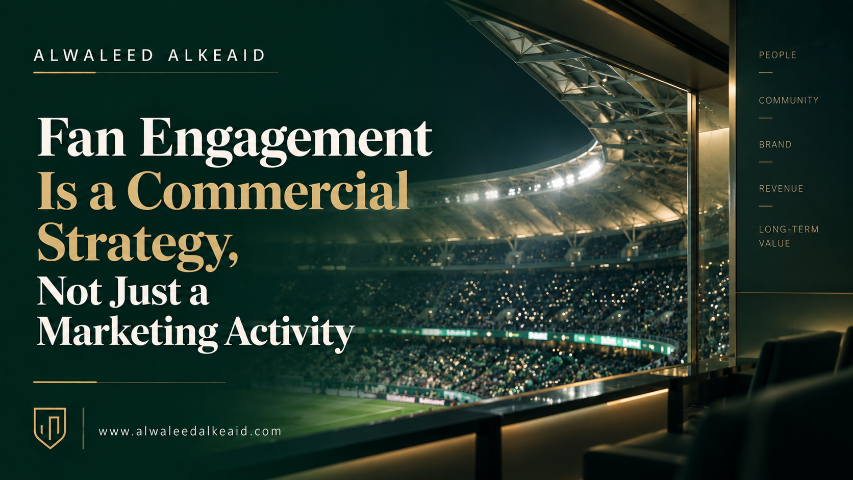 Fan engagement in sports as a commercial strategy